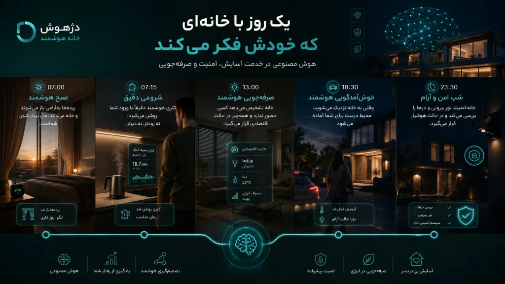 یک روز با خانهای که خودش فکر میکند